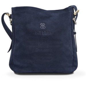 🌼 NWT Bill Blass suede hobo in navy